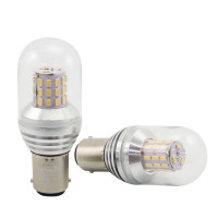Boat Led Bulb, 3.5 watts - 10-30 volts - BA15S - White - D25*67mm - T25-39L-BA15S-W - AZLED